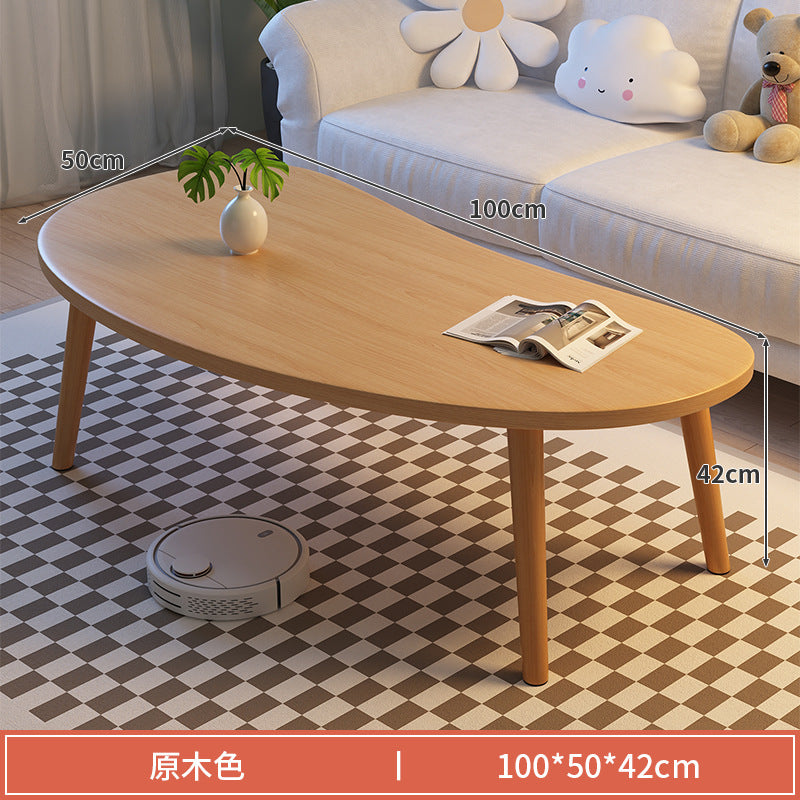 Coffee Table Small Apartment Living Room Household Table Modern Simple Balcony Bedroom Table Simple Rental House Internet Celebrity Small Table