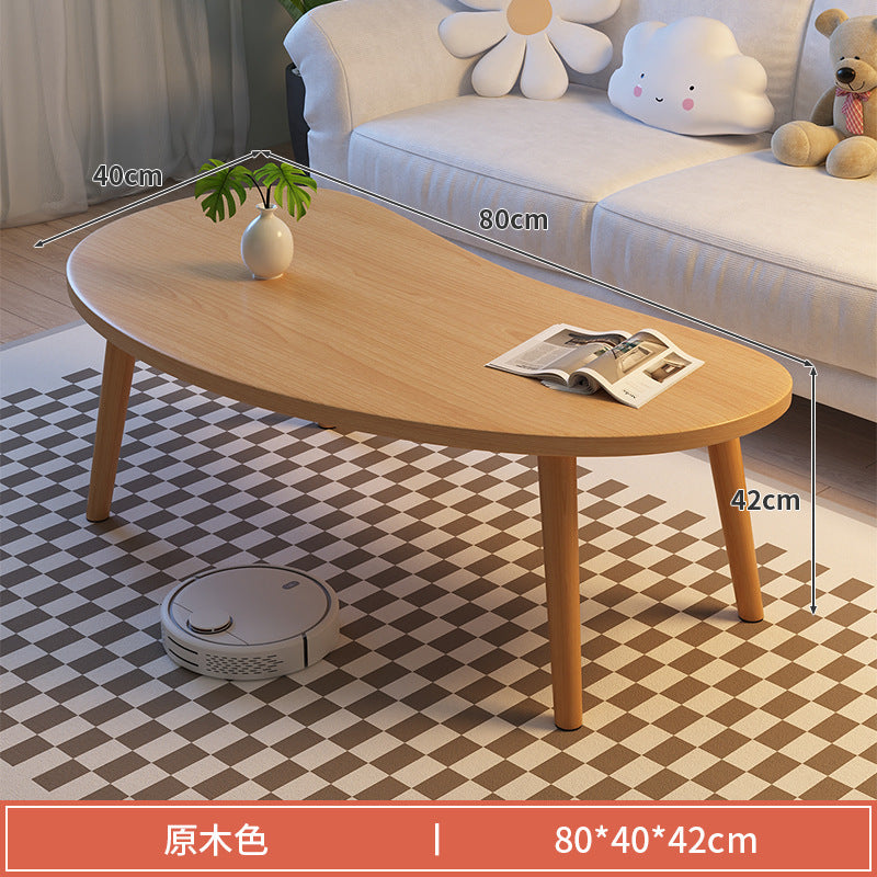 Coffee Table Small Apartment Living Room Household Table Modern Simple Balcony Bedroom Table Simple Rental House Internet Celebrity Small Table