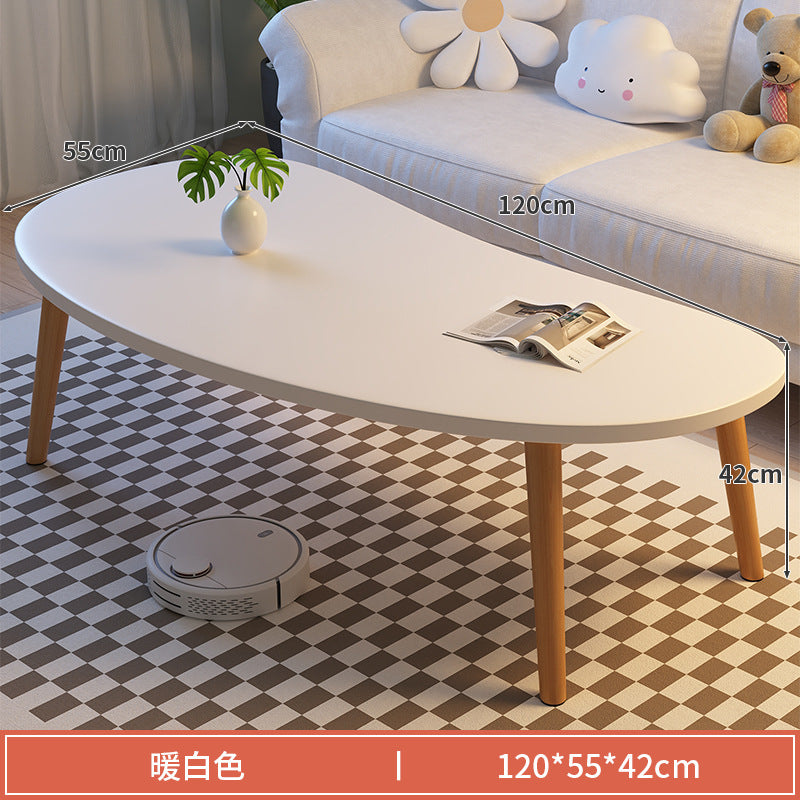 Coffee Table Small Apartment Living Room Household Table Modern Simple Balcony Bedroom Table Simple Rental House Internet Celebrity Small Table