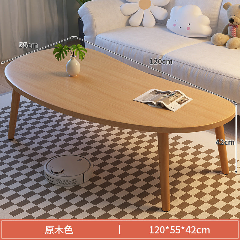 Coffee Table Small Apartment Living Room Household Table Modern Simple Balcony Bedroom Table Simple Rental House Internet Celebrity Small Table