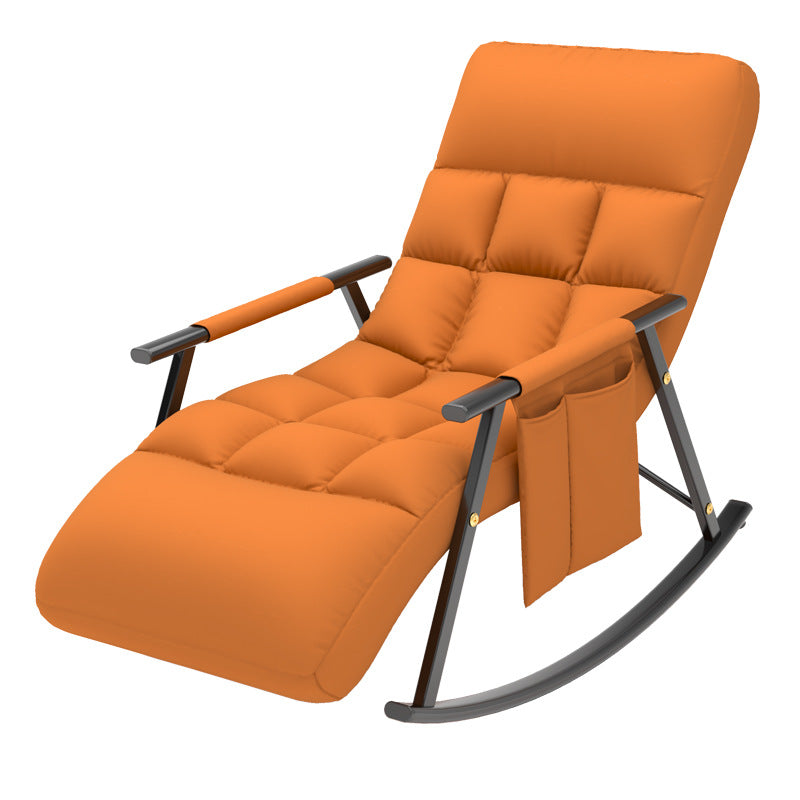 Technology Cloth Rocking Chair Recliner Adult's Balcony Home Leisure Lying Sleeping Lazy Sofa Single Cyber Popular Rocking Chair